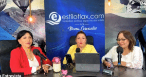 Anabell Ávalos participa en entrevista para dialogar sobre los principales retos que enfrenta Tlaxcala